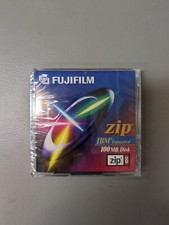FUJIFILM ZIP IBM FORMATTED 100 MB DISK NEW SEALED