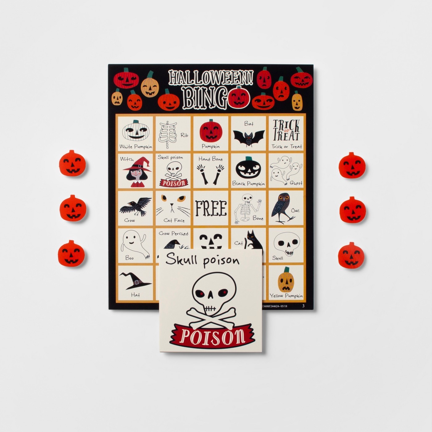 New ! Halloween Bingo Party Game Kit - Hyde and Eek! Boutique 492404336081  | eBay