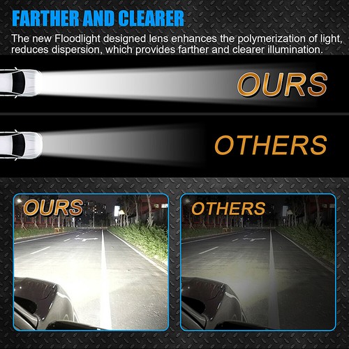 4" 800W LED Work Light Bar Spot Pod Fog Driving Lamp Offroad UTE ATV SUV Truck - Picture 4 of 11