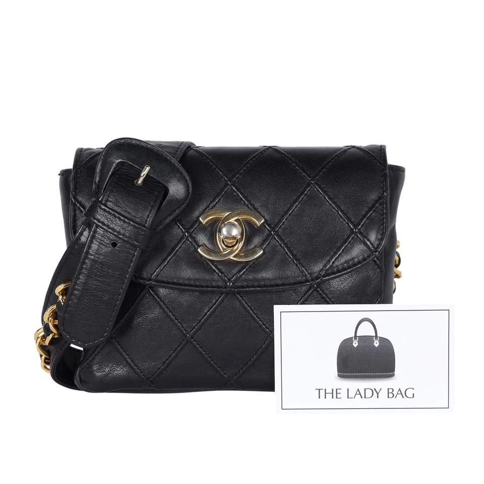 Preowned CHANEL GST Chain Tote Black Leather Caviar Silver eBay #8 Preowned CHANEL GST Chain Tote Black Leather Caviar Silver eBay