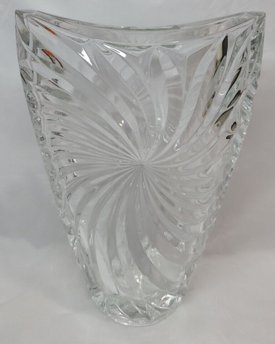 Kristall Vase Studio Nova ca. 10" hoch schwer Top Zustand wunderschön - Bild 1 von 9