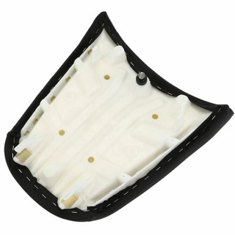 Asiento de pasajero trasero negro cuero artificial para BMW R1200GS ADV 2005-2012 Foto 4 de 4