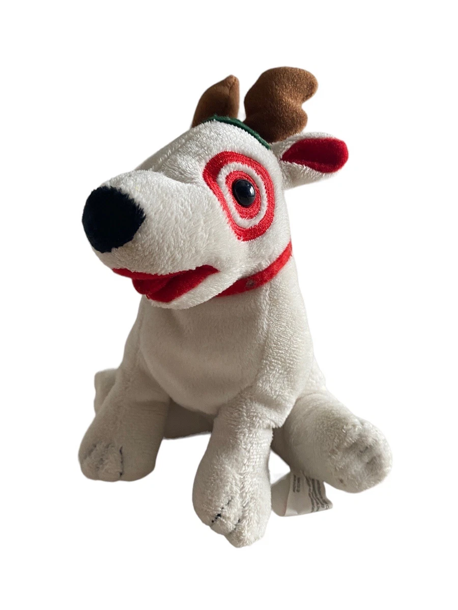 Bullseye target top dog plush