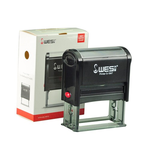 Self Inking Rubber Stamp - customised suitable for RN name stamp 40mm x 15 mm - Picture 4 of 4