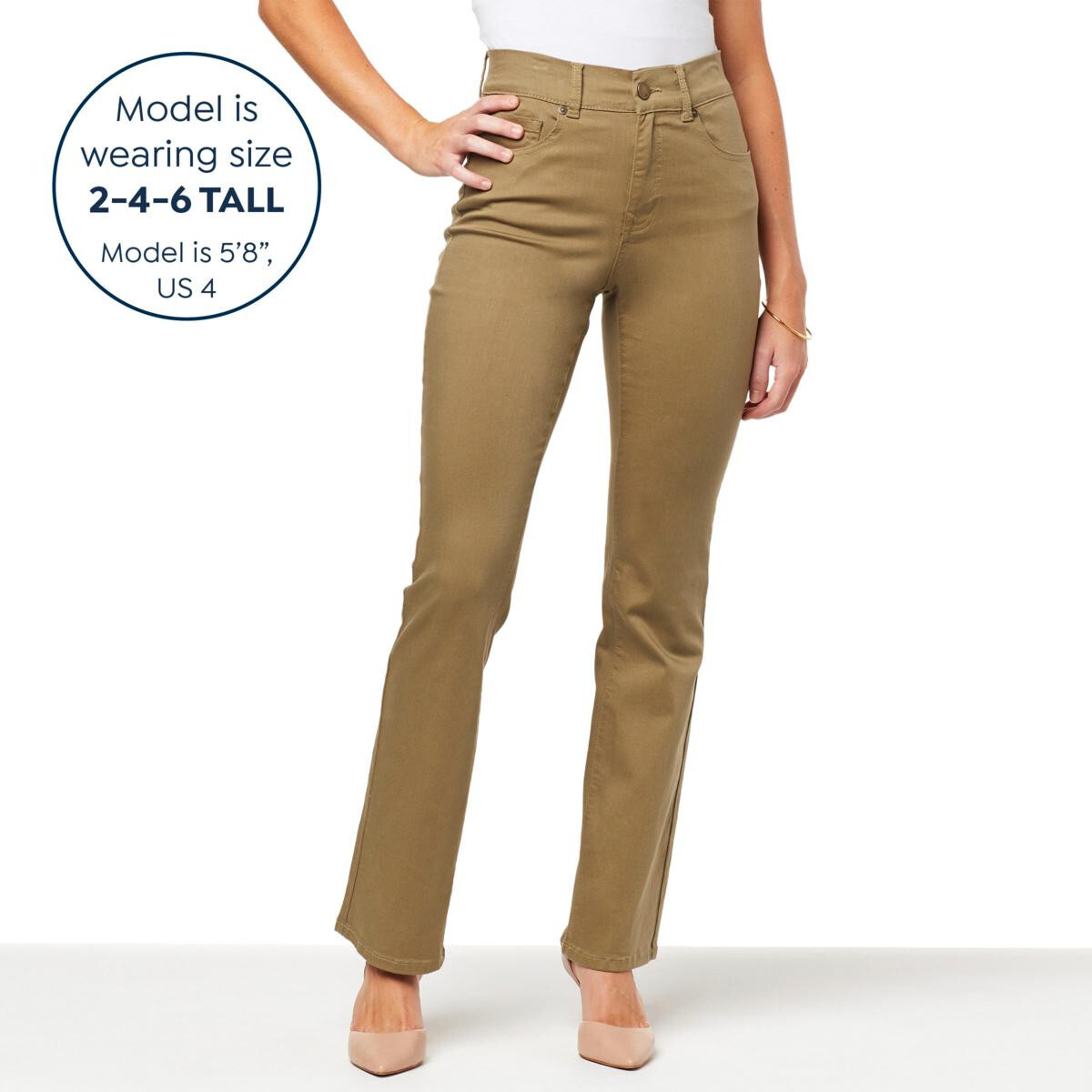 DG2, от Diane Gilman, Джинсовая куртка Infinity Stretch Tri-Fit Bootcut | 22-24-26WT- Dstyol