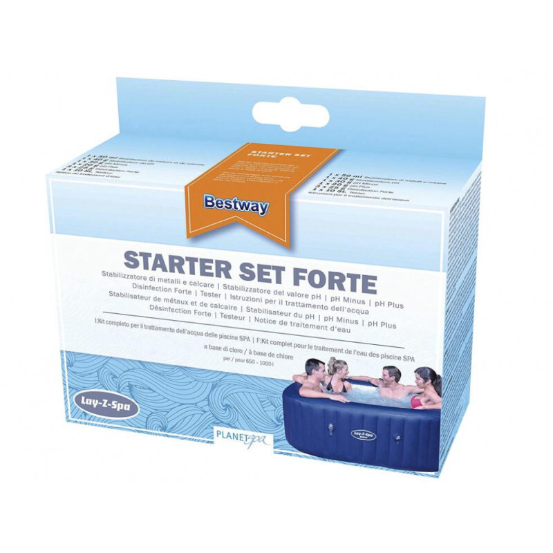 BESTWAY - 59052 - Starter set forte per Lay-Z Spa / 5 bustine da 50 ml 694213893