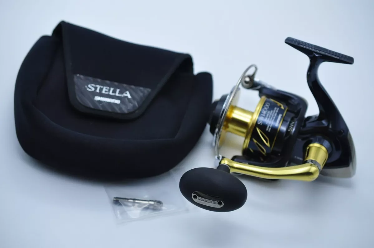 2013 Shimano Stella SW 14000XG-B Spinning Reel Japan Very Good+ NO BOX