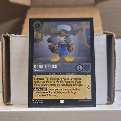 2023 Disney Lorcana - Donald Duck Musketeer - #177/204 (DLPC