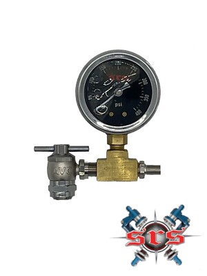 NO LOSS AIR CHUCK ZERO NITROGEN FILL TOOL NAL FOX KING SHOCK SCHRADER 400U GAUGE