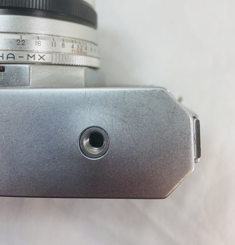 Macchina fotografica 35-V 35 mm Aires 1958 vintage con custodia in pelle - Foto 12 di 20