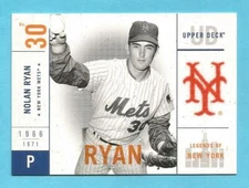 2001 UPPER DECK LEGENDS OF NEW YORK Complete Your Set / You Pick The Cards