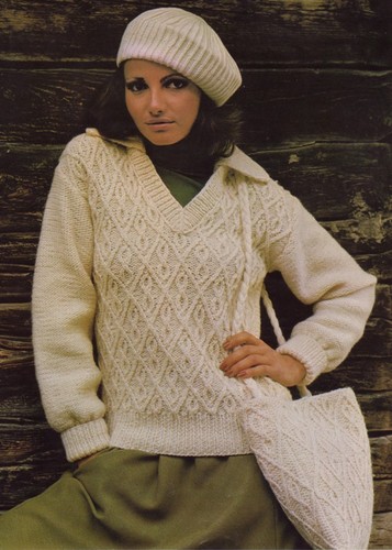 Aran knitting pattern | eBay