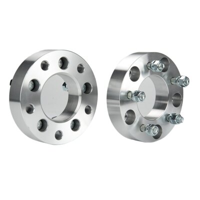 EZAccessory 2 Wheel Adapters 5x5.5 to 5 Lug 5 (5x139.7 to 5x127) Thickness 1.5 Inch