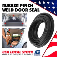 Universal All-Weather Car Door Silent Seal Strip Trim Seal with Side Bulb 19Feet