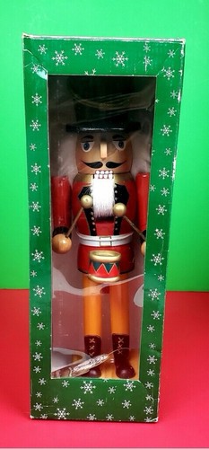 Nussknacker Trommler Weihnachtswerkstatt Handarbeit Sammlerstücke Nutcracker 15 Zoll - Bild 18 von 22