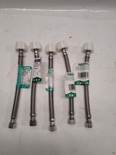 Aquaflo KWC-109-PP 9" Braided Toilet Connector lot 5 