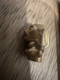 LEGO Peruvian Temple Gold Idol statue Indiana Jones minifigure 7623 Worn!