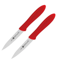 2 PACK Henckels Zwilling Kitchen Knife 4" Stainless Steel Blade Plastic Handle