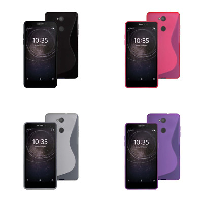 Hülle Für Sony Xperia L2 S-LINIE-SILIKON-GEL Skin Robust Stoßfest Hülle Telefon