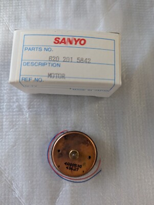 Sanyo  Motor for  TRC1196  Cassette Player Dictating Machine 620 201 5842