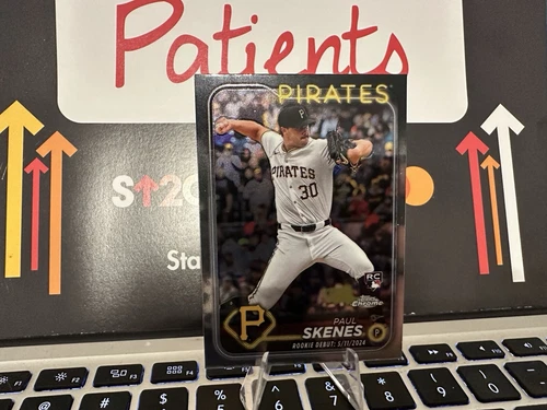 2024 Topps Chrome Update Series Paul Skenes Rookie Card RC USC27