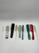 Vintage Comb Lot Of 10 Clinique, Suave, Estee Lauder, Conair, Denman