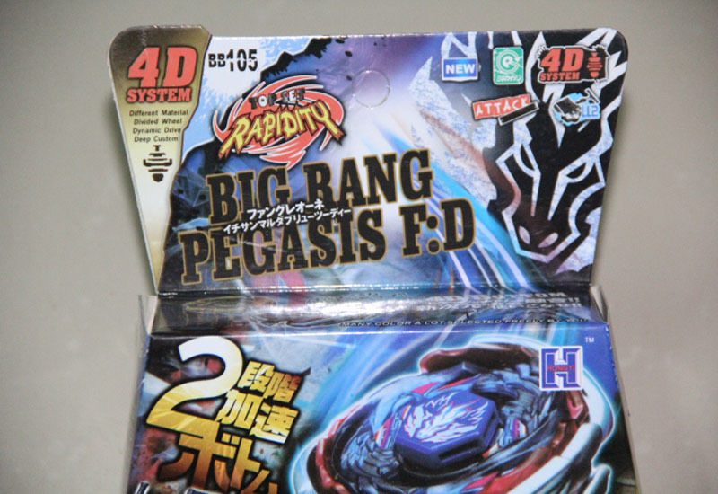 Big Bang Pegasus / Pegasis F:D BB-105 4D Beyblade Metal Fight