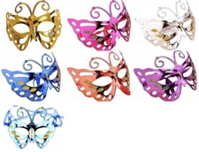 Bellissima Maschera Veneziana Farfalla Colorata Costume Costumino Carnevale