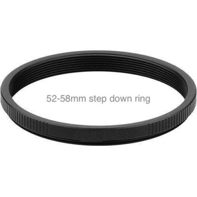 52-58 adapter ring to use 58mm lenses on 52mm thread lens