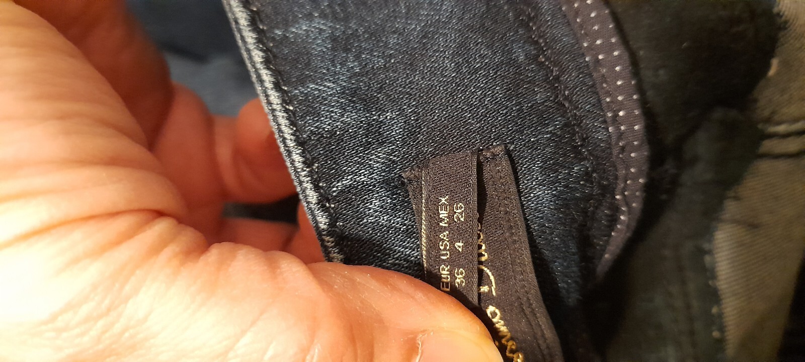 Massimo Dutti denim jeans size US 4 Small image 10