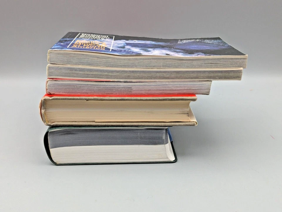 Audubon Nature Field Guides Lot of 5 Vintage Books Birds Rocks Minerals Shells - Image 3 of 4