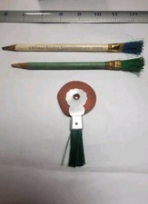 Vintage Typewriter Eraser, Eraser Stick & Brush Eberhard Faber Van Dyke #6587  thumbnail