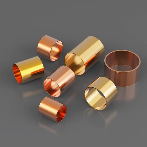 Brass/ Copper Round Tube Bushing Sleeve Hollow Tubes OD 3mm~40mm Models DIY - Picture 4 of 9
