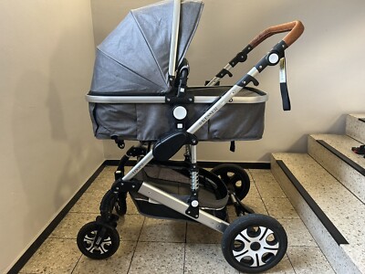 Kinderwagen Grau 