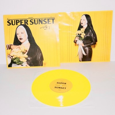 NEW SUPER RARE Allie X - Super Sunset BLUE 10'' Vinyl EP SIGNED
