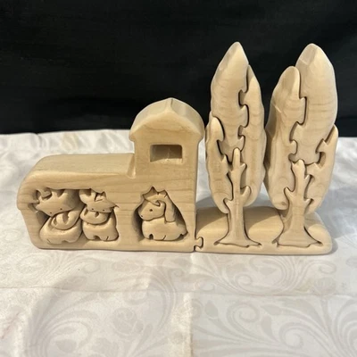 Farm Scene 3D Wooden Puzzle By Dolfi - Image 1 of 4
