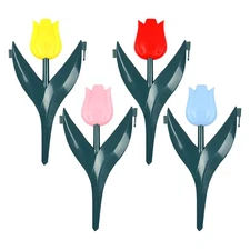 10PCS Plastic Tulip Flower Garden Edging Garden Border for Flower Bed Fence
