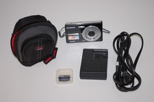 Olympus FE-20 8.0MP Digital Camera Silver W/battery Charger 2GB 256Mb Card