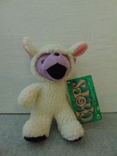 VINTAGE GRATEFUL DEAD BEAN BEAR LIQUID BLUE "CHOPS" SHEEP WITH TAGS RARE