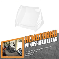 12" Windshield Windscreen Wind Deflector Fits For Harley FLTRX 2024 FLHXSE 2023+