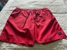 Noszone raz męskie czerwone spodenki kąpielowe Paul & Shark rozmiar EU 4XL UK ok. 42"