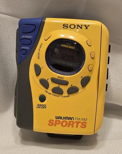 Sony Sports Walkman Radio Cassette Player (WM-FS495) WORKING Vtg