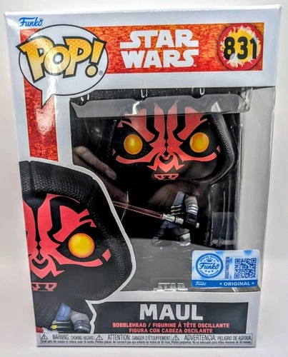 Funko Pop! Maul #831 Star Wars Shadow Lord Exclusive Figure with Protector
