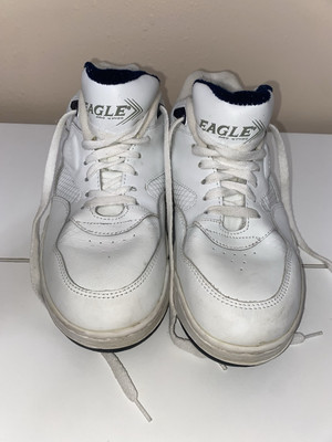 Eagles Pro Wings Women Shoes Sneakers Tennis Vtg Sz White