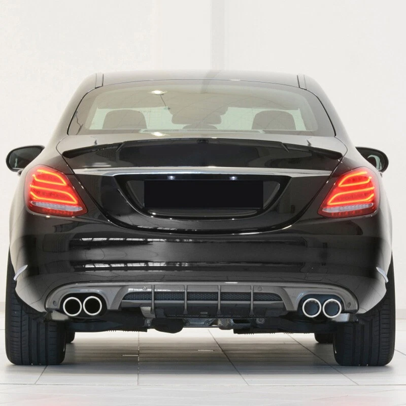 LH+RH Rear Lamp LED Tail Lights For 2015-18 Mercedes Benz C Class W205 C300 C250 - Image 3 of 4