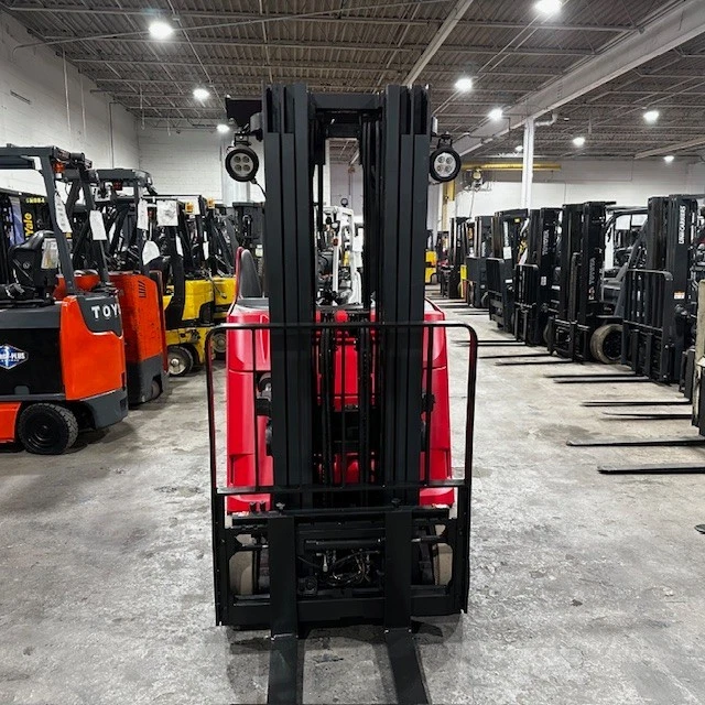 2021 Raymond 415-C30TF 3000lb Used Forklift Triple Mast Sideshift 6659 Hours - Image 4 of 4