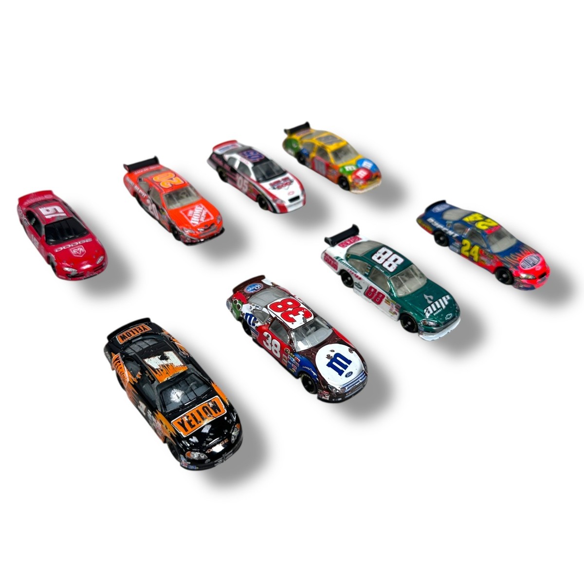 Y2K NASCAR Diecast Race Cars 1:64 Scale Models Collectible Lot of