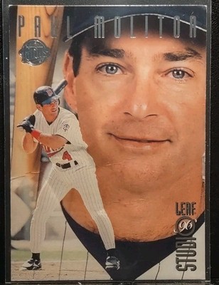 1996 Leaf Studio Paul Molitor #138 Minnesota Twins HOF