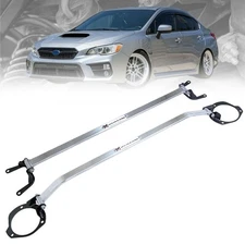 Megan Front Upper & Rear Upper Strut Bar Tower Brace For 15-21 Subaru WRX VA