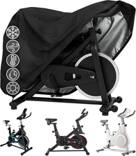 Exercise Bike Cover, Waterproof Stationary Bike Cover for Indoor & Outdoor, Fitn